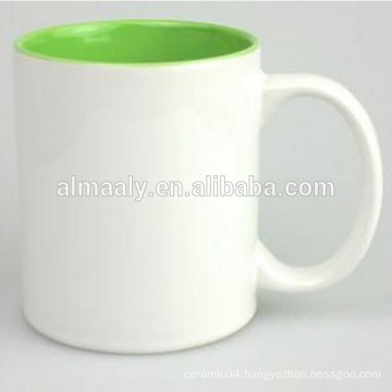 stoneware 11 oz inside color mugs